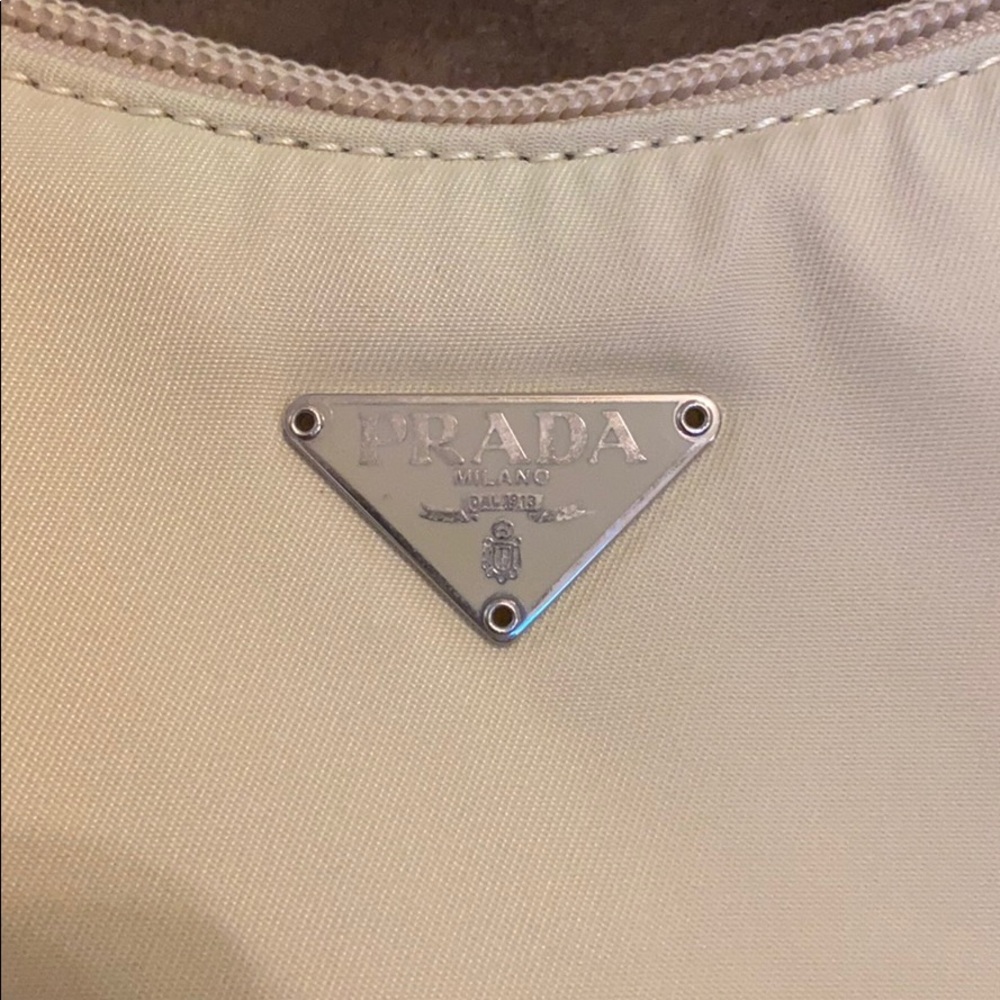 Authentic small nylon Prada bag
